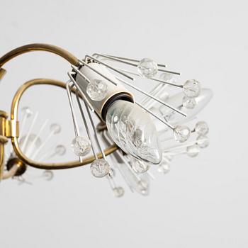 Emil Stejnar, a ceiling lamp, Austria, circa mid-20th Century.