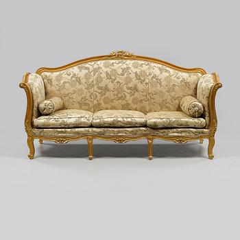 SOFFA, Louis XV-stil, 1900-talets andra hälft.