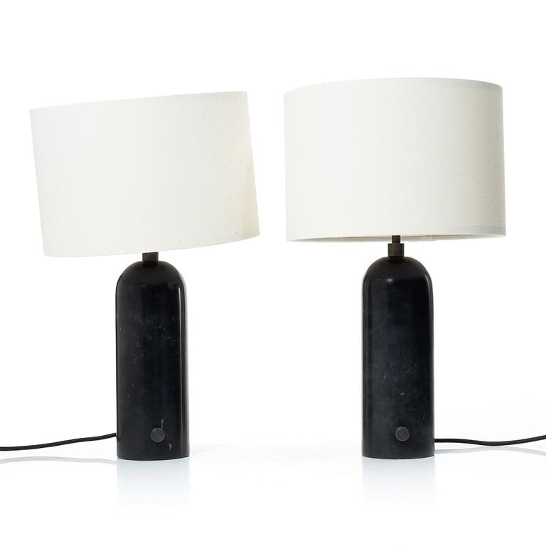 Table lamps, a pair, "Gravity", Gubi.