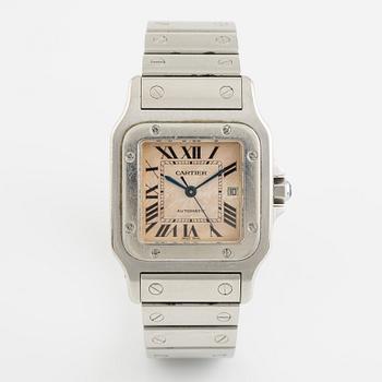 Cartier, Santos Galbée, armbandsur, 29 x 29 (41) mm.