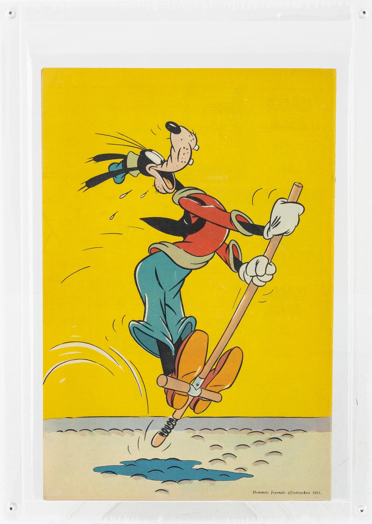 Comic book, "Donald Duck & Co" No. 5, 1951.