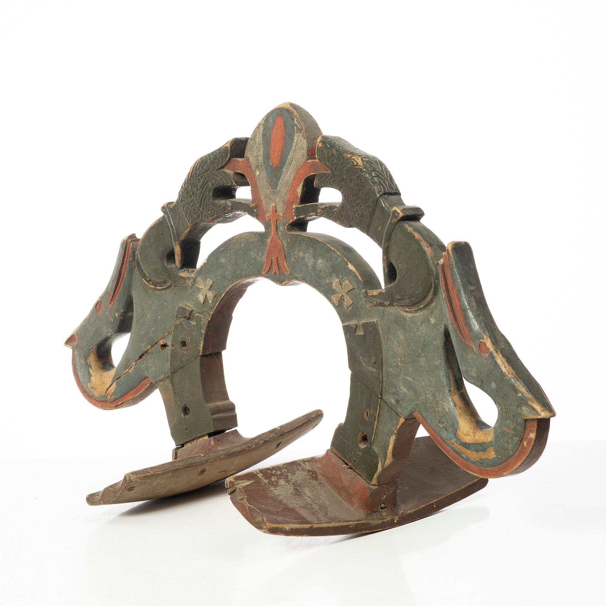 Selbåge. Folk art, Jämtland, 19th century.