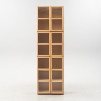 Titti Fabian, an oak veneered sideboard or book case, "Book", The Ideal Form Team, Italy.
