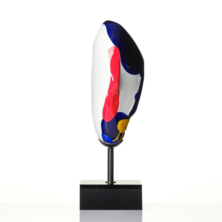 Bengt Lindström, a "Head I" sculpture, ed. 1/8, Berengo Studio, Murano, Italy.