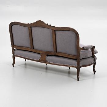 Soffa, rokoko-stil, tidigt 1900-tal.