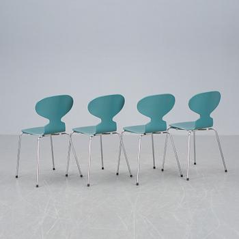 STOLAR, 4 st, "Myran", Arne Jacobsen, Fritz Hansen.