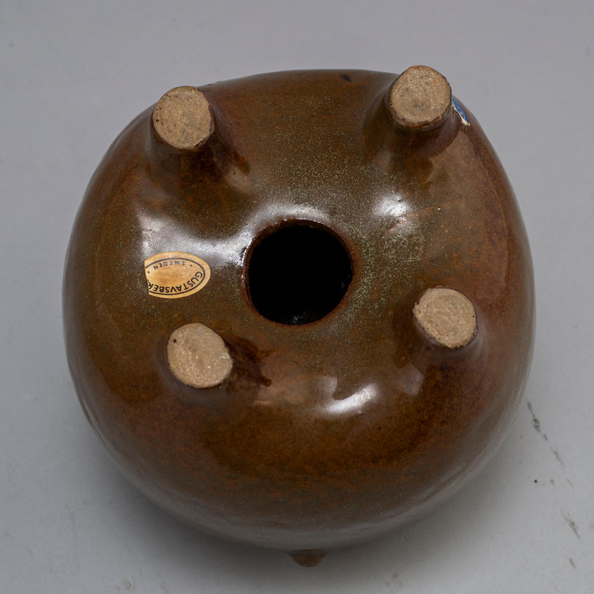 LISA LARSON, figurer, 4 st, stengods, Gustavsberg.