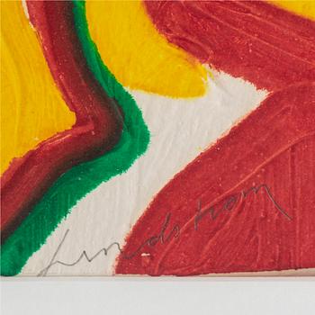 BENGT LINDSTRÖM, carborundum etching, signed 26/99.