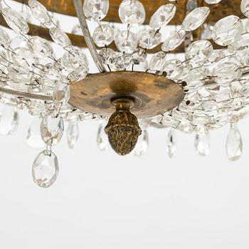 An Empire style chandelier, early 20th Century.