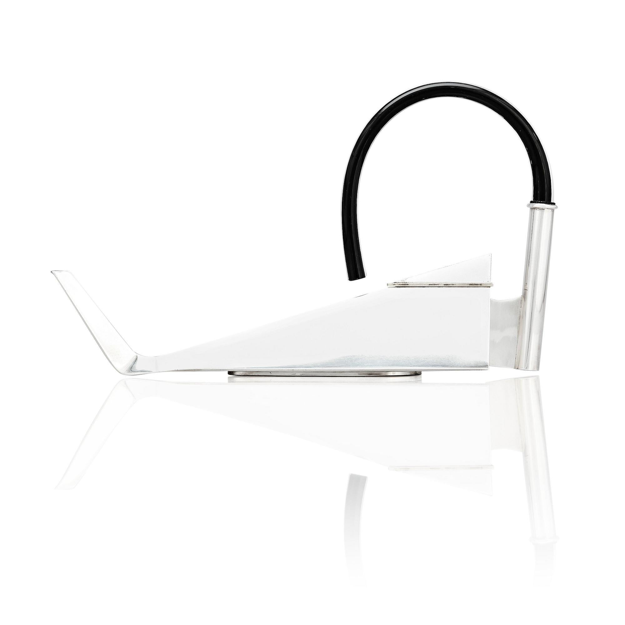 Karlheinz Sauer, kanna, egen studio, Kalmar 2016, sterling silver.