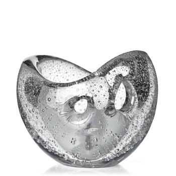 35. Timo Sarpaneva, a "Devil's pearl" glass bowl, Iittala, Finland 1956.