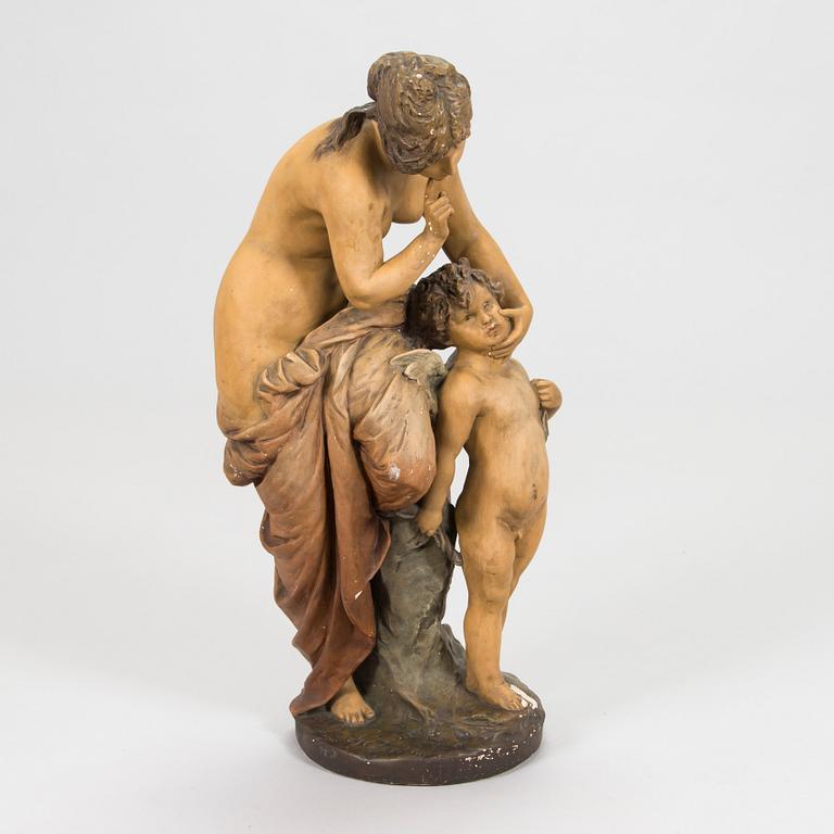 Unknown artist, Woman with Putto.