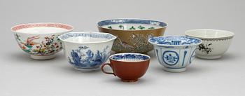 PARTI PORSLIN, Qing dynastin - modern tillverkning.