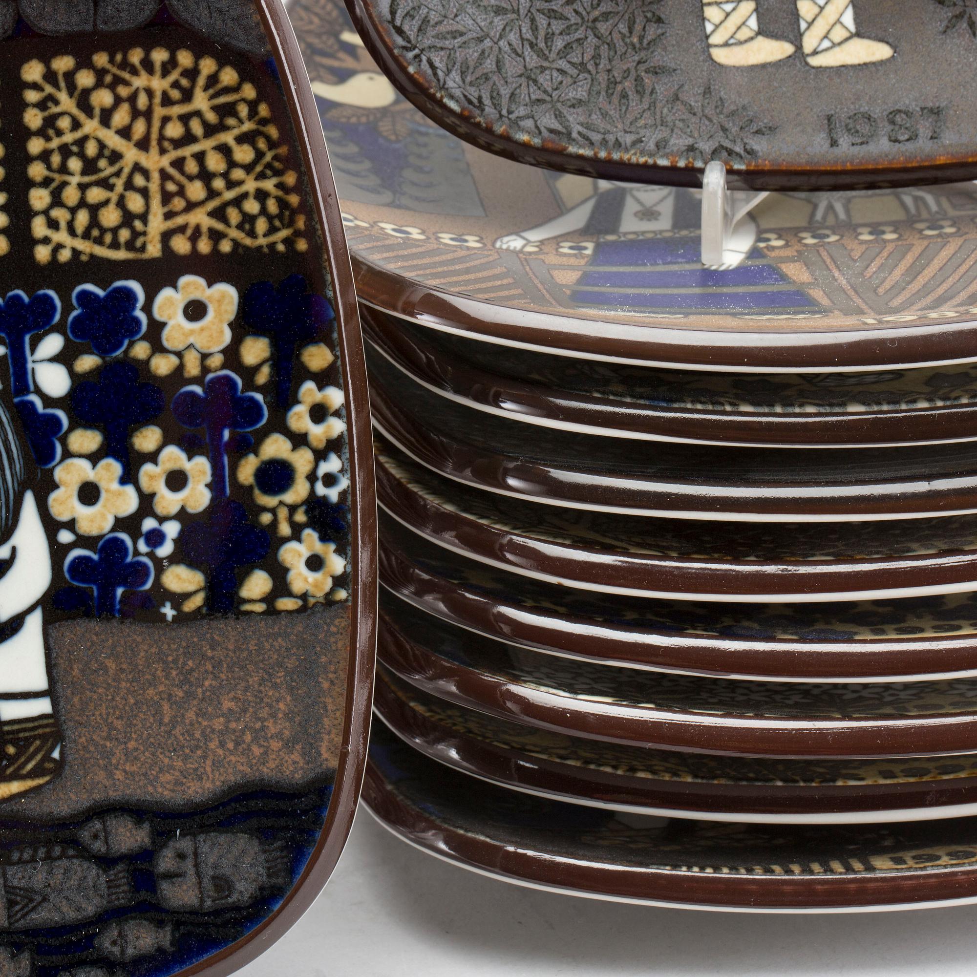 2O ANNUAL PLATES BY RAJA UOSIKKINEN for ARABIA.