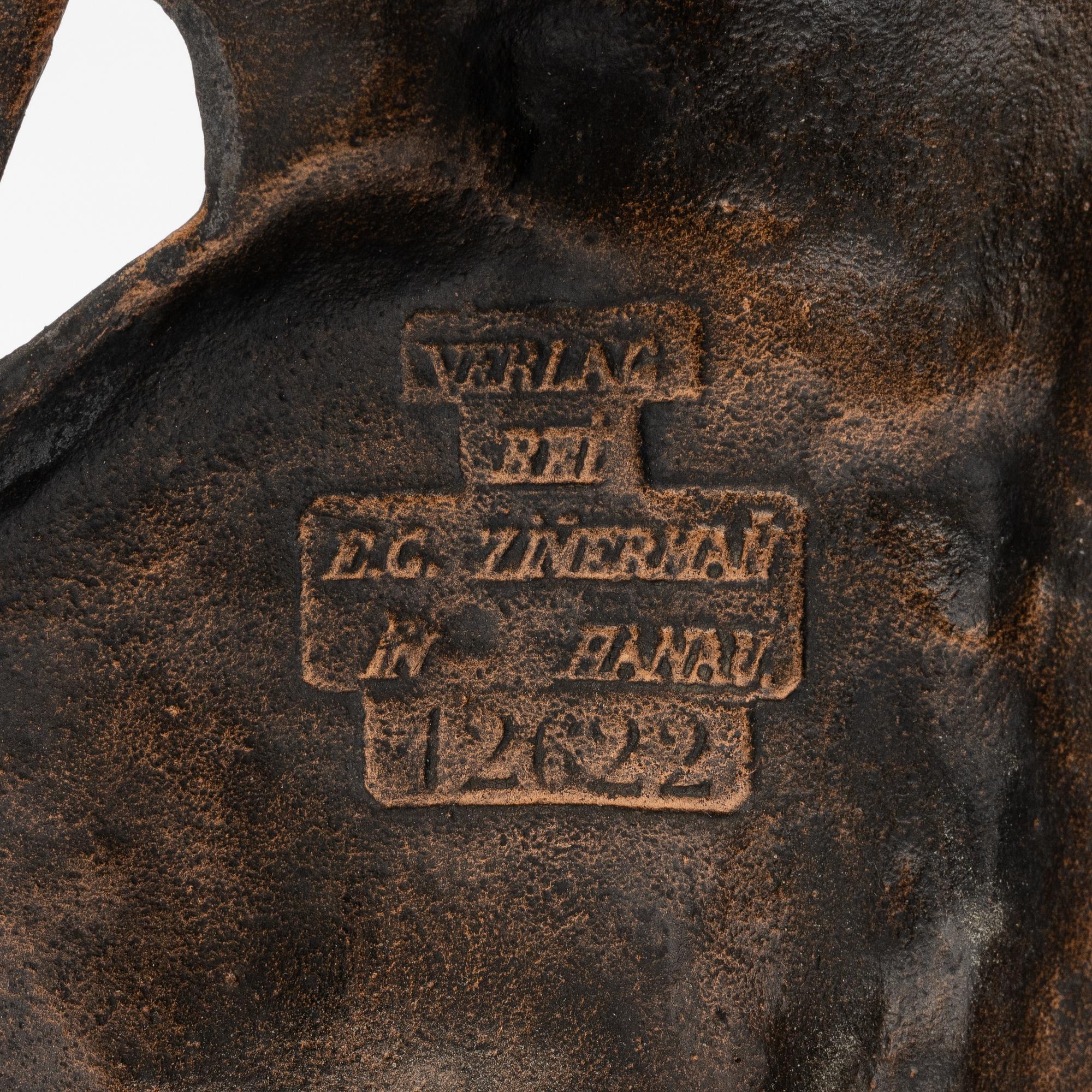 Umbrella stand, circa 1900.