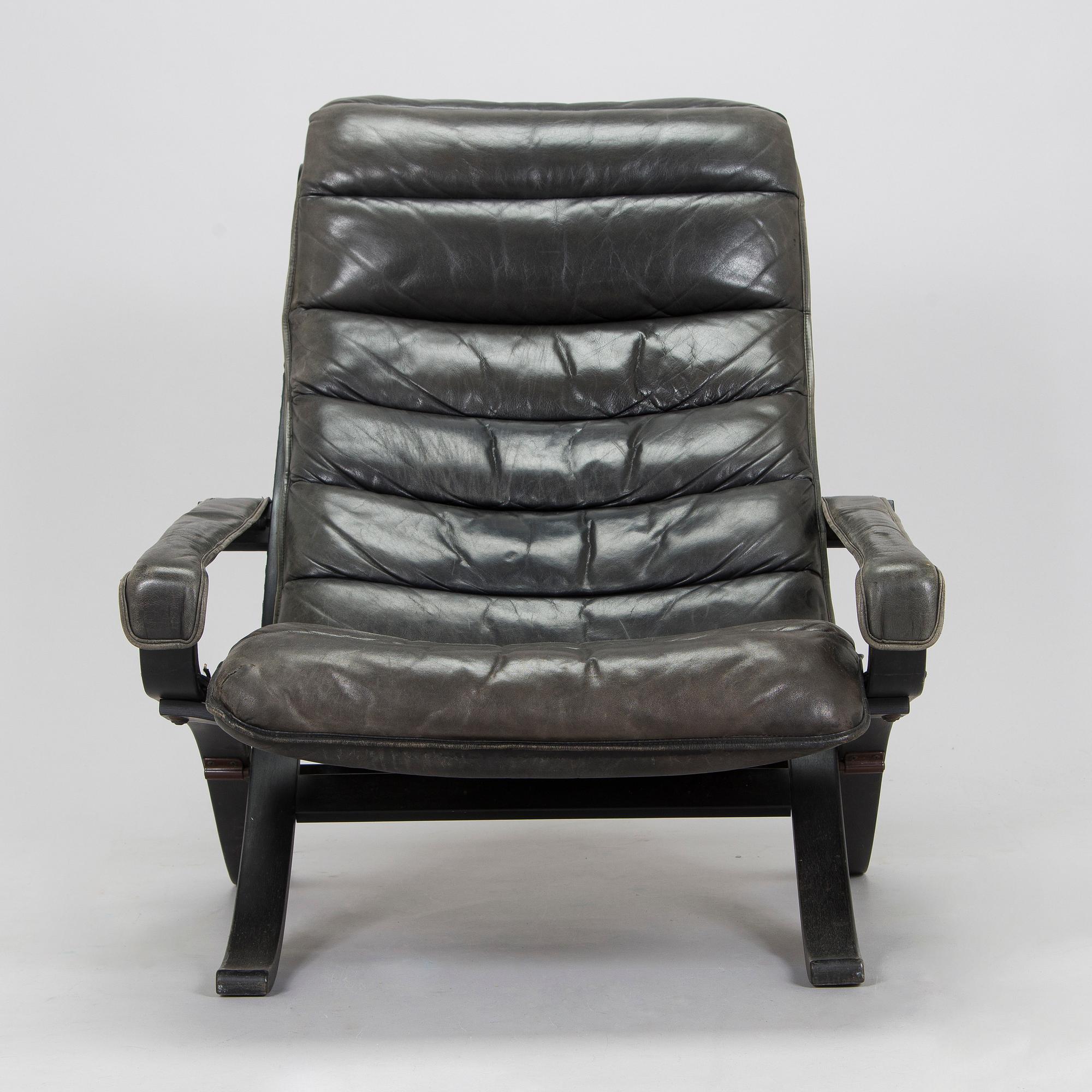 Ingmar Relling, nojatuoli, "Flex" valmistaja Westnofa, Norja, 1970-luku.