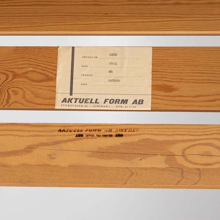 Åke Fribyter, dagbädd, 1970-tal.