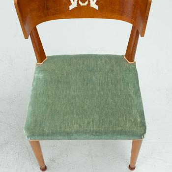 Chairs, 6 pcs, Swedish Grace, 1920s.
