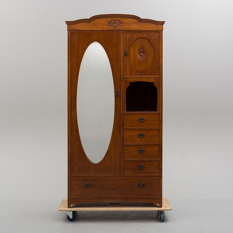 An early 20th century wardrobe.