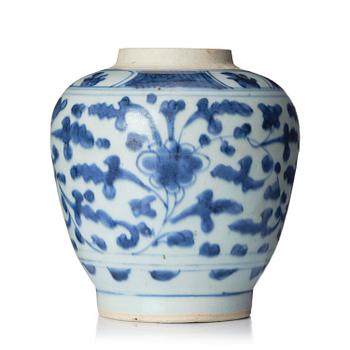 1087. Kruka, porslin. Tianqi, 1600-tal.
