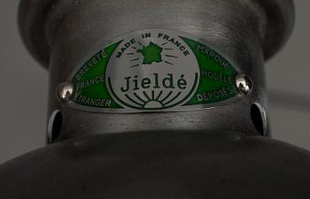 GOLVLAMPA, design Jean-Louis Domecq, 1950. Märkt Jieldé, Frankrike.