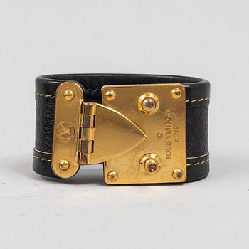 Louis Vuitton, bracelet, "Suhali leather Bracelet". 2008.