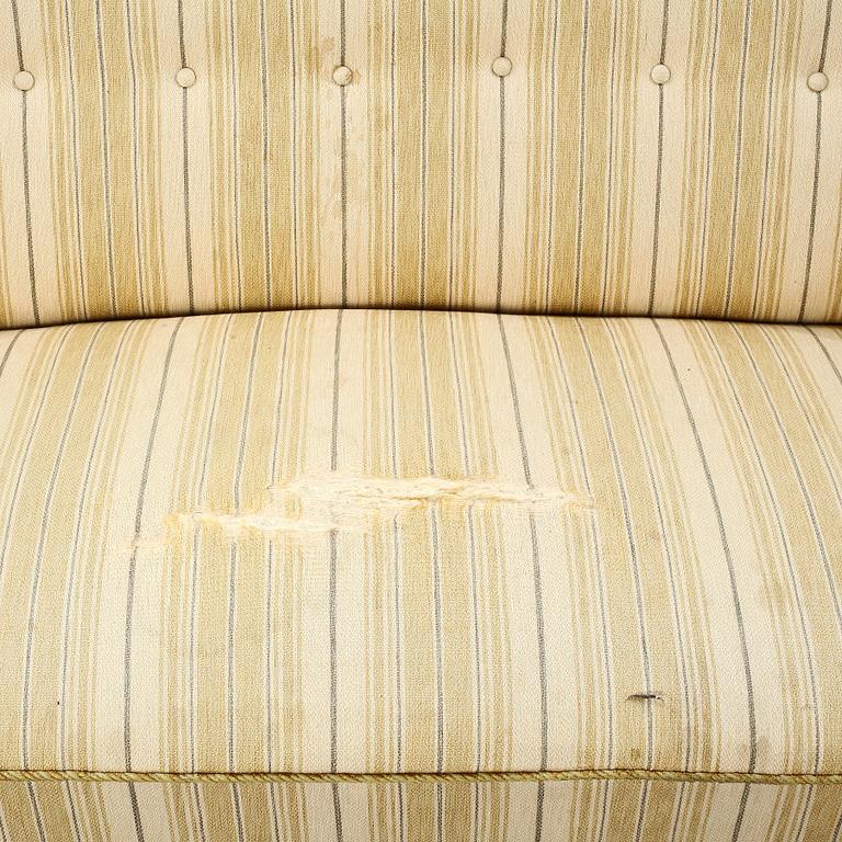 SOFFA, Carl Malmsten, 1900-talets tredje kvartal. Brickmärkt.