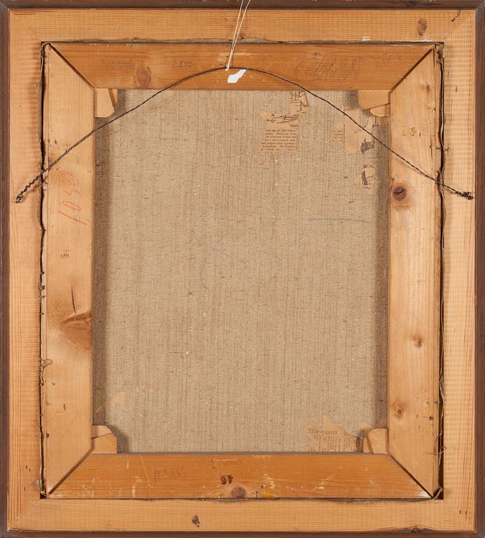 Werner Åström, oil on canvas, signed and dated -18.