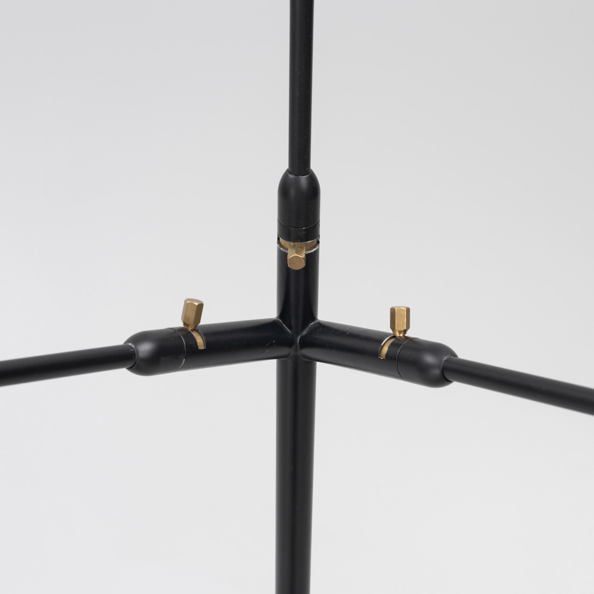 Serge Mouille, a three-armed standing floor lamp, France, 2014.