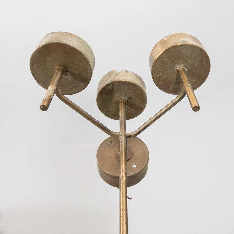 Hans-Agne Jakobsson,  a pair of brass wall scones second half of the 20th century.