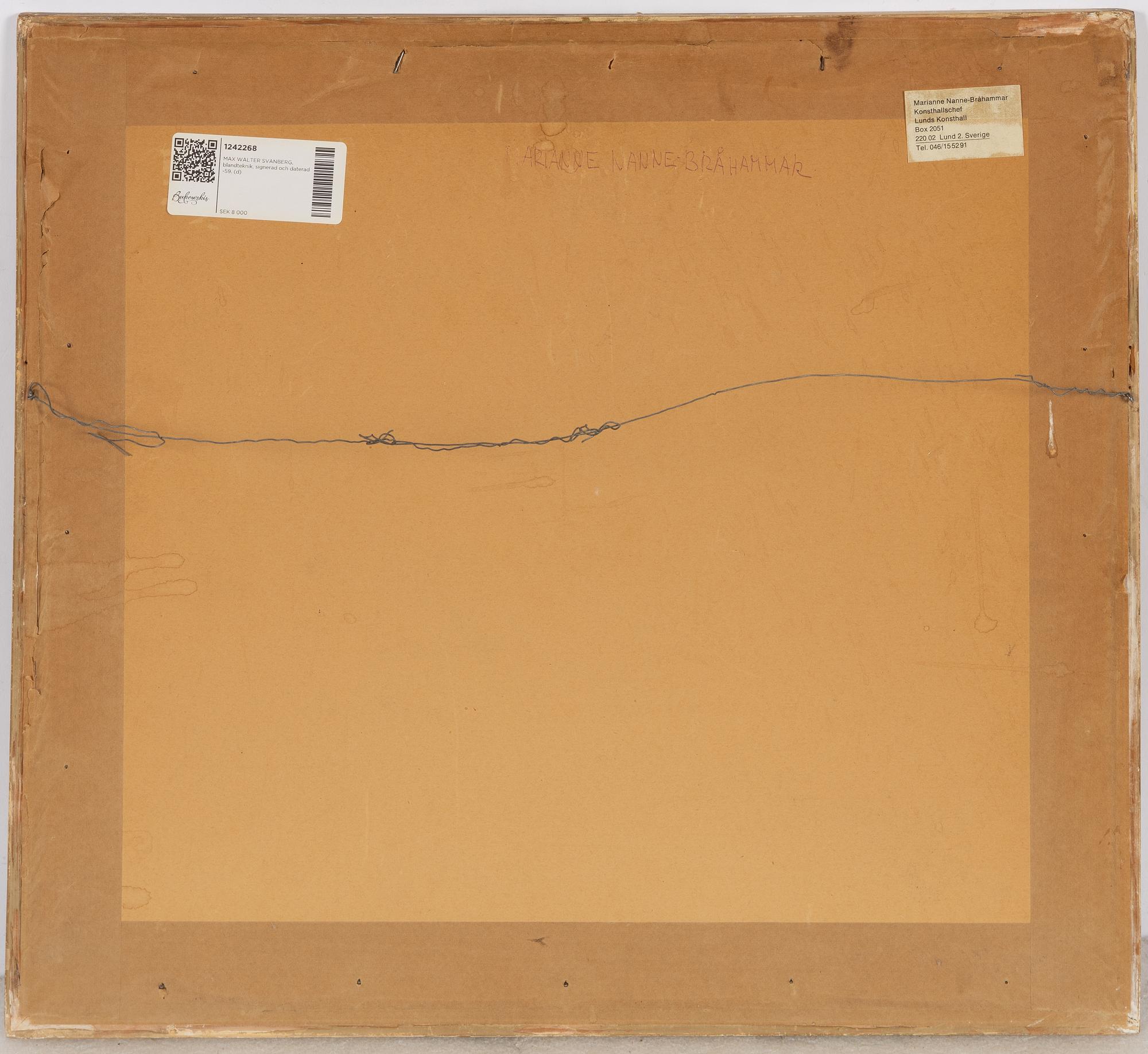 Max Walter Svanberg, Utan titel.