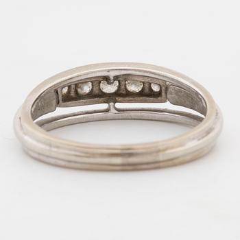 RING, med briljantslipade diamanter ca 0.20 ct.