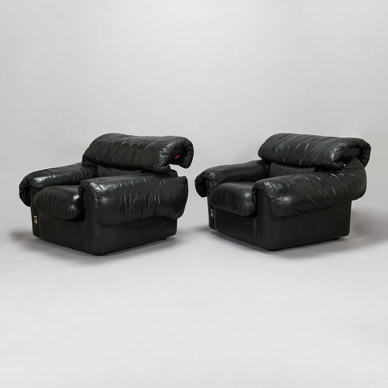 A pair of late 20th century armchairs by Pierre Cardin.