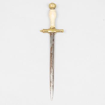 A Swedish officer's dagger, early 19th Century.