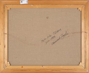 LENNART SAND, oil on canvas, signed and dated -82.