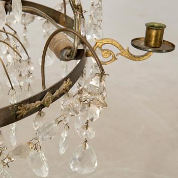 Chandelier, Gustavian style, 20th century.