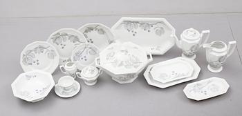 MAT/KAFFESERVIS, 72 delar, porslin, "Maria", Rosenthal.