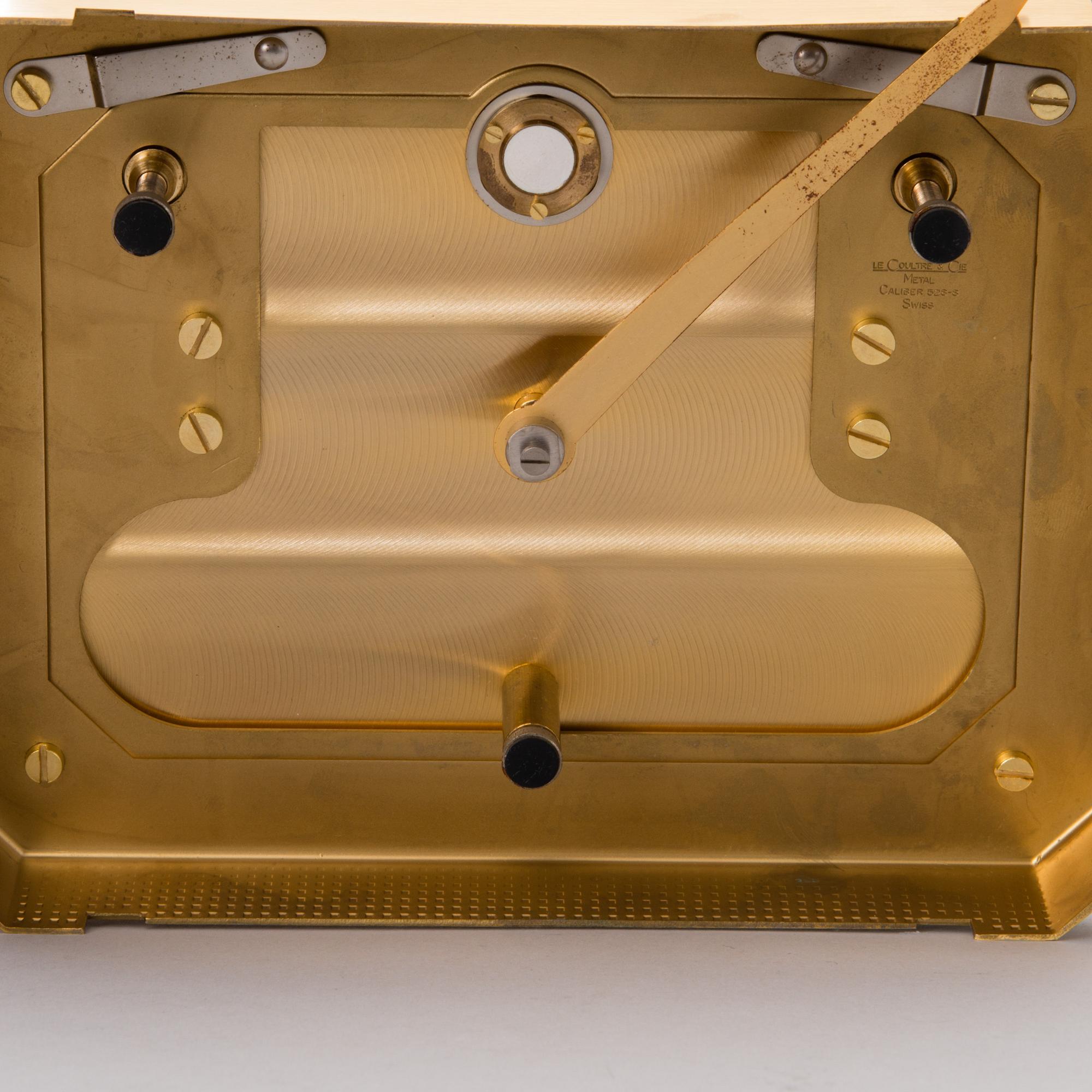 JAEGER-LECOULTRE, pöytäkello, "Atmos VIII C", Sveitsi 1970-luku.