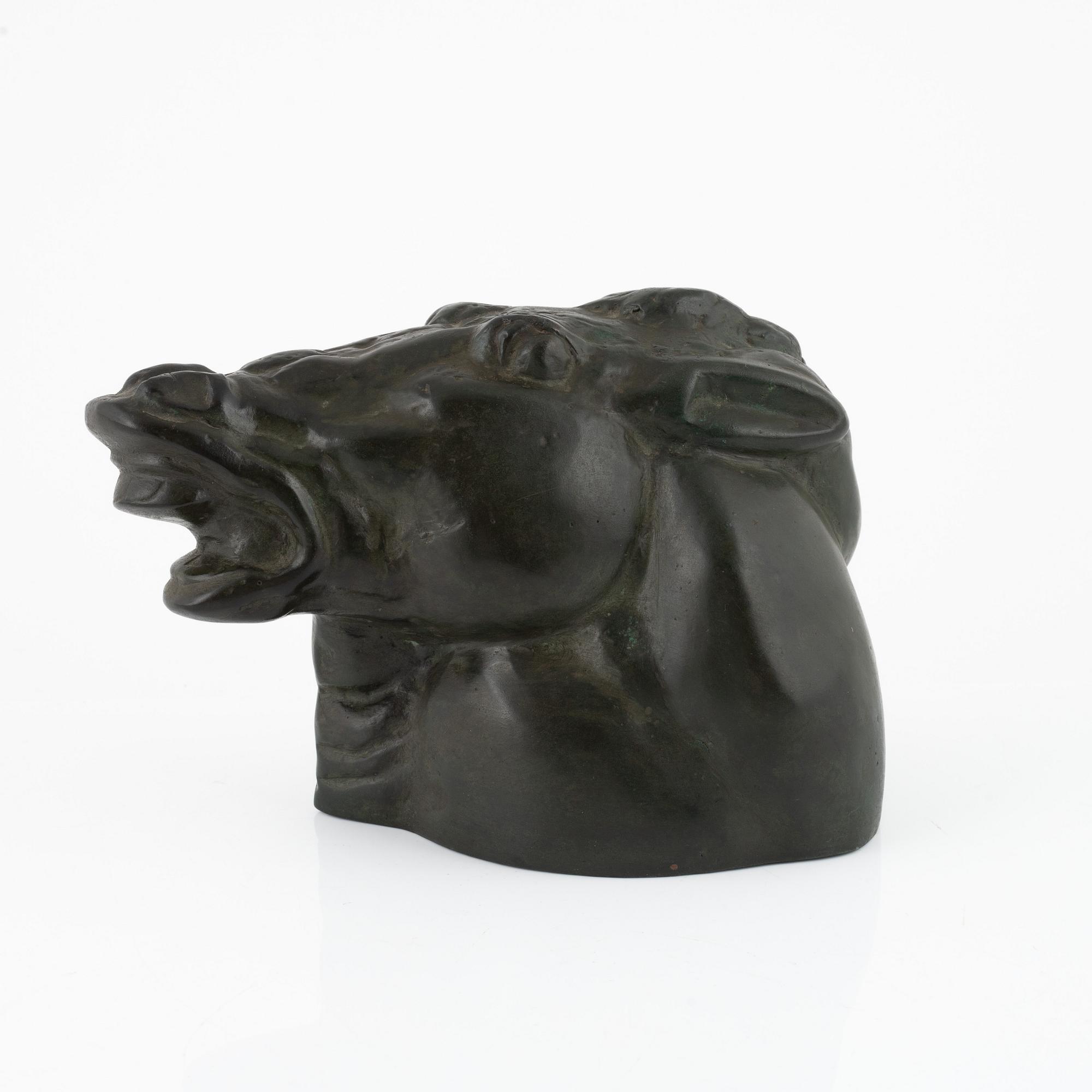 Carl Milles, efter. Skulptur. Brons. Märkt Millesgården under.