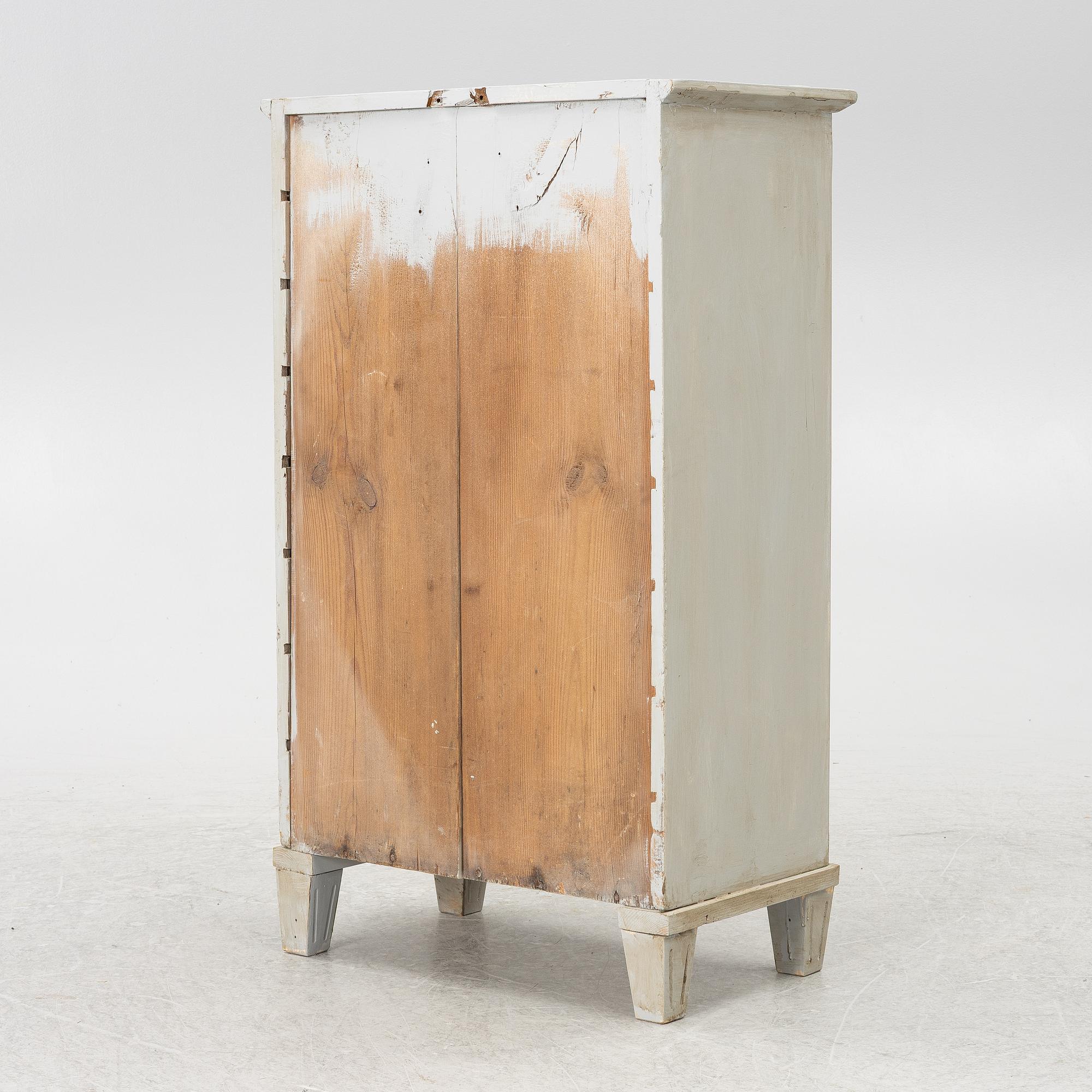 Drawer compartment, 19th century.