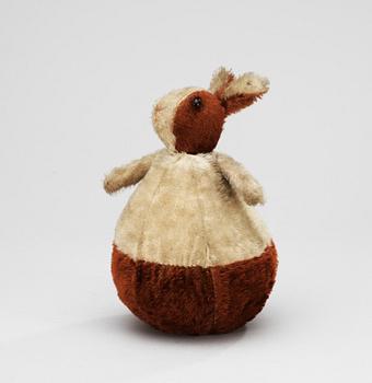 STEIFF ROLY-POLY HARE, Tyskland, 1909-18.