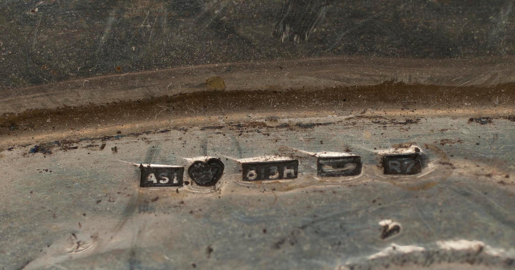 FRUKTSKÅL, 813 silver, A. Sirtamo Helsingfors 1970. Vikt 404 g.