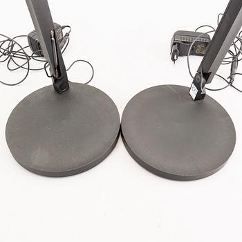 Dirk Winkel for Wästberg, table lamps, a pair, "w127b2", contemporary production.