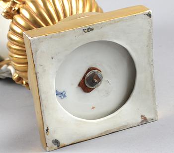 LOCKURNA, porslin, Capodimonte, Aelteste Volkstedter Porzellanfabrik AG, Tyskland, 1900-1936.