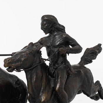 Frederic Sackrider Remington, efter. "Buffalo Hunt".