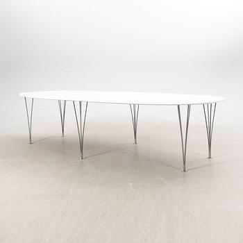 Bruno Mathsson, & Piet Hein, matbord, "Superellips", Bruno Mathsson International, Värnamo.