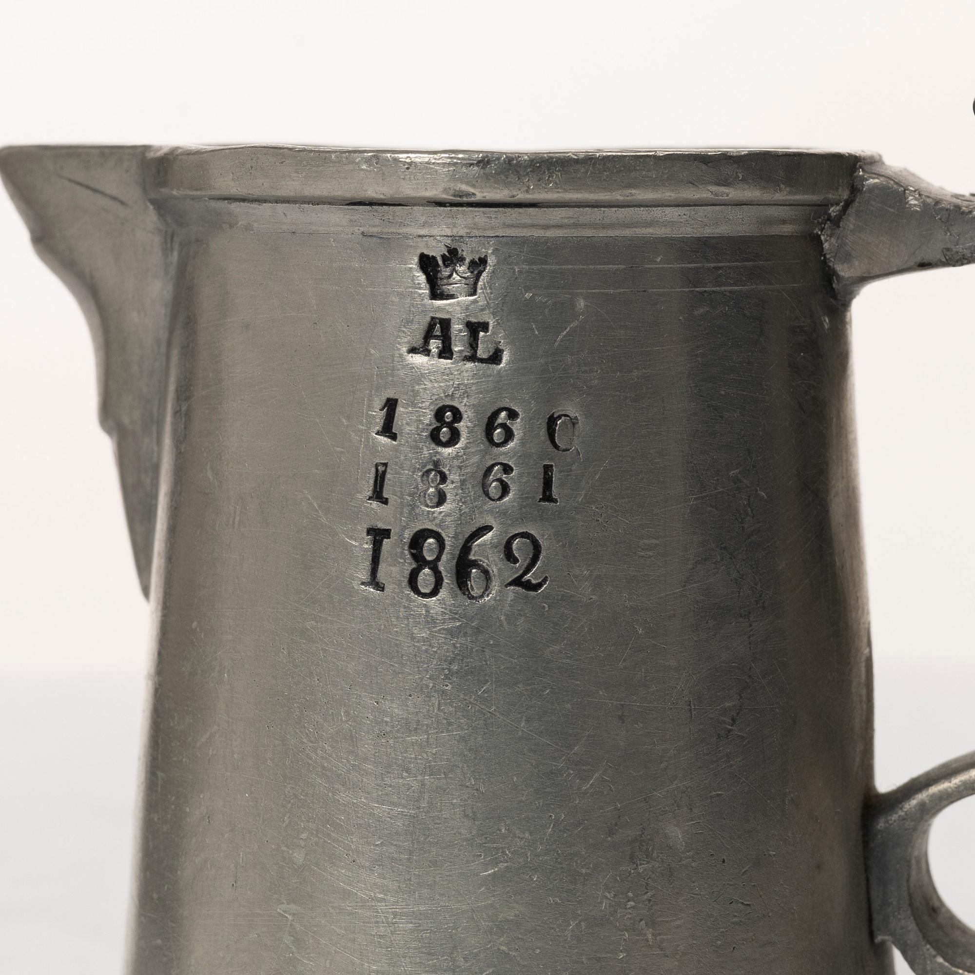Measuring vessels/measures, 11 pcs. various masters. 19th century.