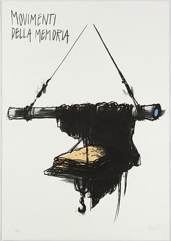 Fabrizio Plessi, "Movimenti della Momoria".
