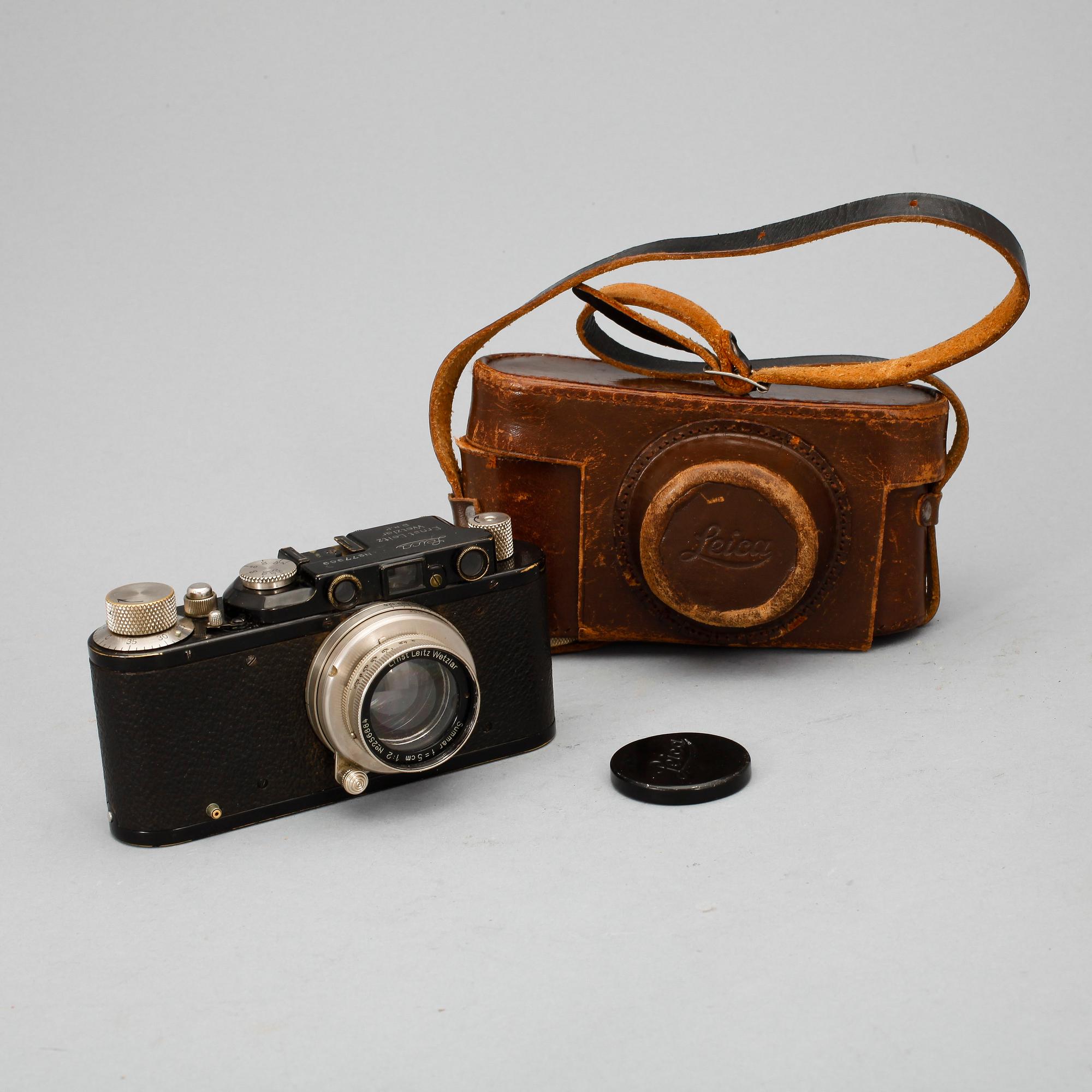 KAMERA, Leica II, nr. 77969, Wetzlar, Tyskland, 1932.