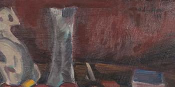 ANTON LINDFORSS, olja på skiva, sign. -18.